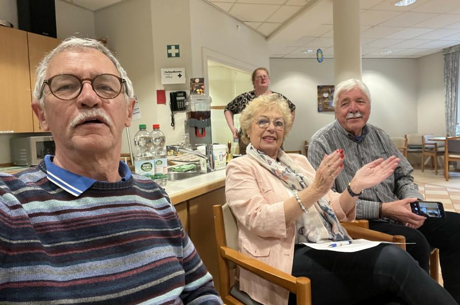 … wie die Vertreter des Lions Clubs Alois Boos, Brigitte Gellert und Ulrich Wittwer
