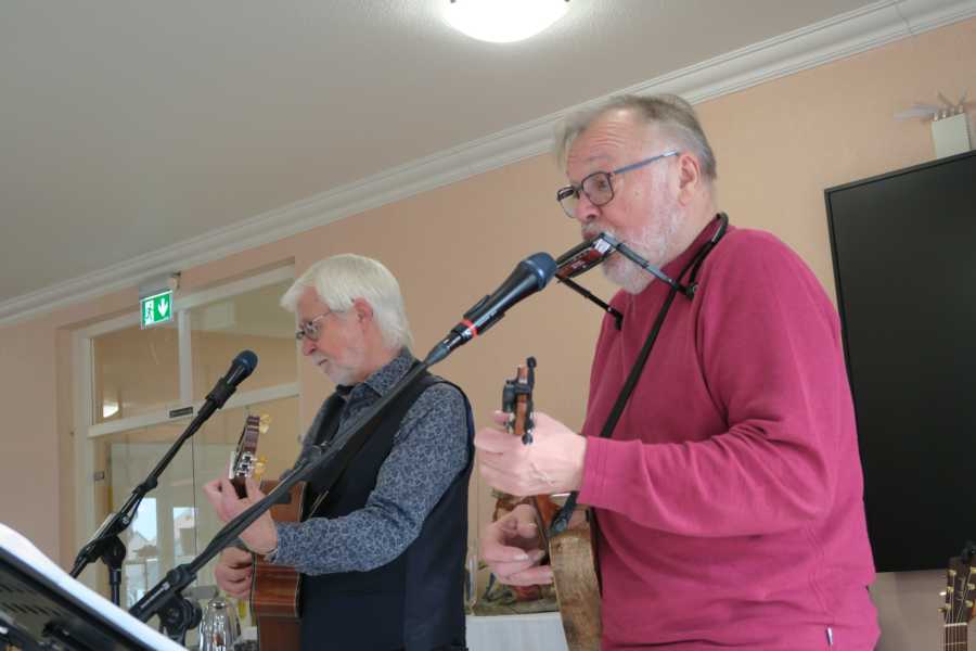 Voller Einsatz an drei Instrumenten