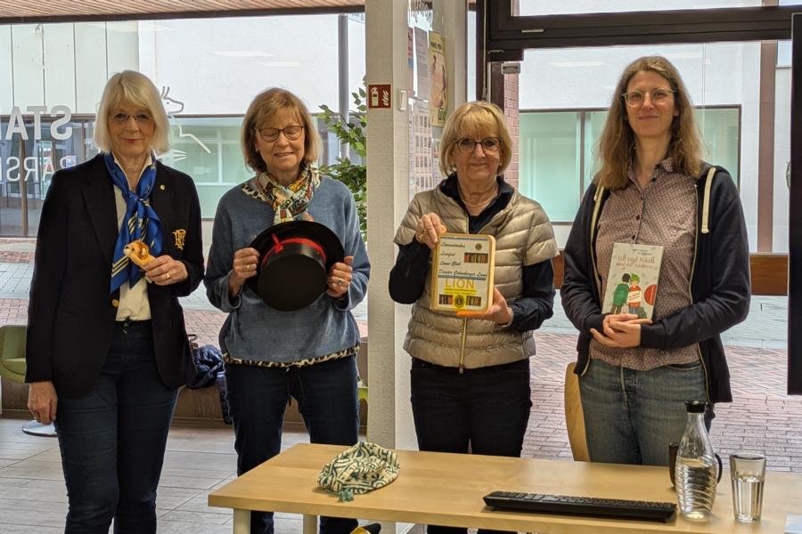 Heike Zieseniss, Birgit Lattmann, Hannelore Krage und Nikola Huppertz
