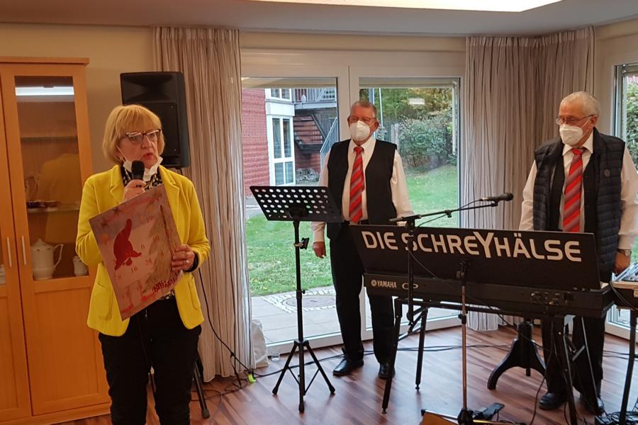 Schluss- und Dankesworte von Organisatorin Hannelore Krage