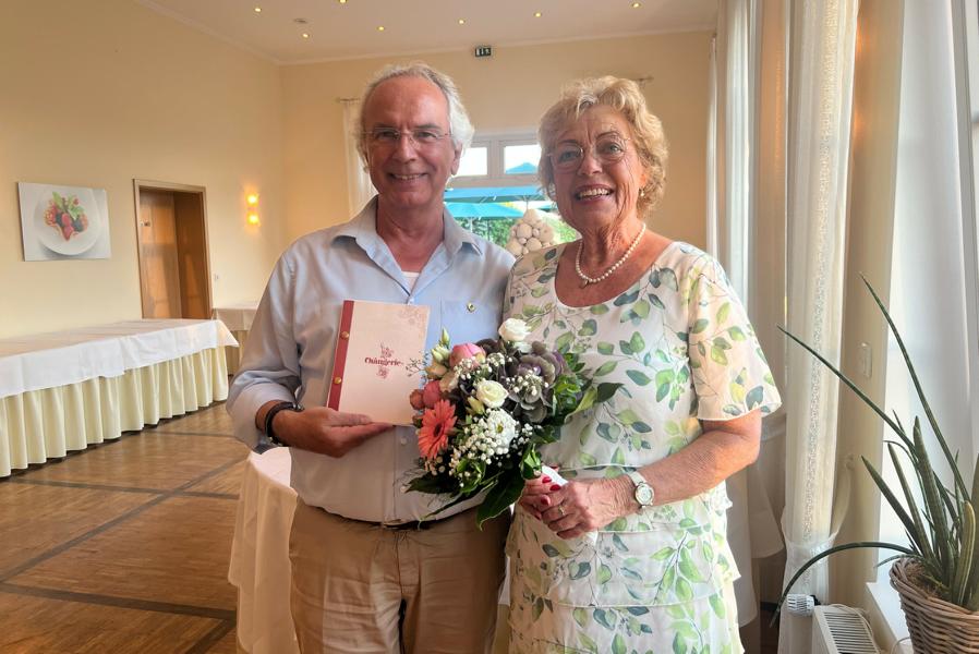 Ämterübergabe 2026: Dr. Wolfgang Langhorst, Brigitte Gellert