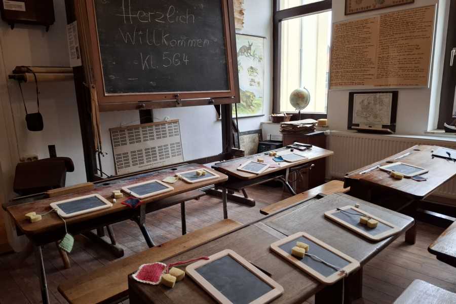 Klassenzimmer früher