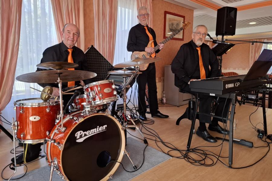 Das Brotgarten Trio: (v.l.n.r.) Günter Linke, Rainer Fricke, Arno Schreyer